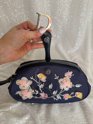 Limited Edition Dior Floral Beaded Clutch