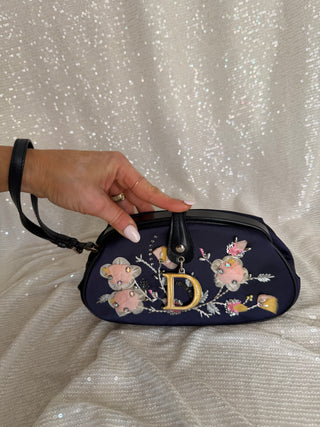 Limited Edition Dior Floral Beaded Clutch