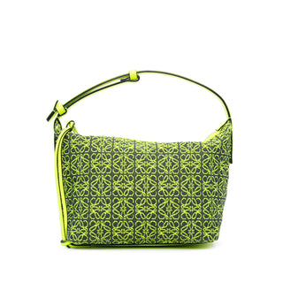 Small Anagram Canvas Cubi Bag