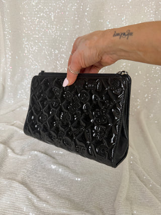 Chanel Patent Lucky Pochette Bag