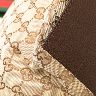 GG Canvas Web Handbag