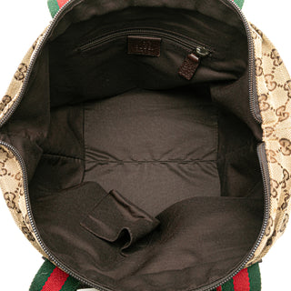 GG Canvas Web Handbag
