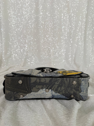 Dior Denim Saddle Bowler Bag