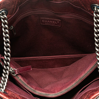 Quilted Aged Calfskin East West Tote