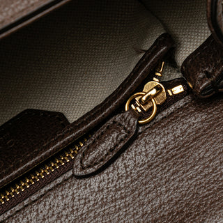 Small Jumbo GG Canvas Bamboo 1947 Top Handle Bag