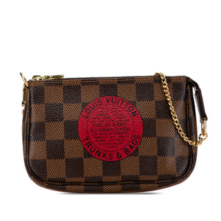 Damier Ebene Trunks and Bags Mini Pochette Accessoires