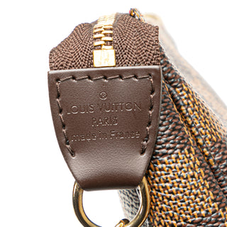 Damier Ebene Trunks and Bags Mini Pochette Accessoires