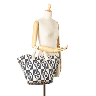 Canvas Chain D Ancre Beach Tote