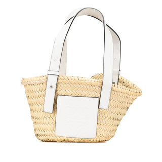 Small Raffia Basket Tote