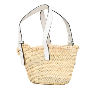 Small Raffia Basket Tote