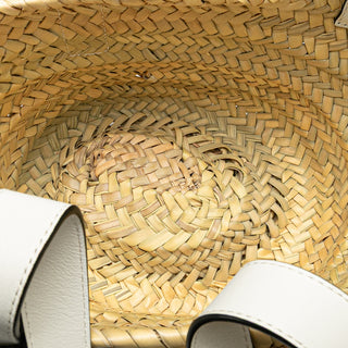 Small Raffia Basket Tote
