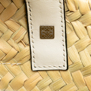 Small Raffia Basket Tote