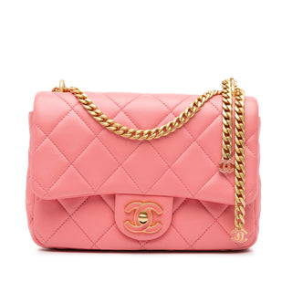Small Lambskin Pending CC Flap