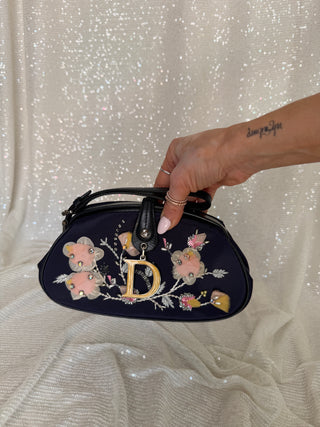 Limited Edition Dior Floral Beaded Clutch