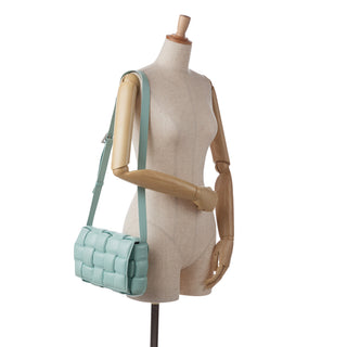 Nappa Intrecciato Padded Cassette Crossbody