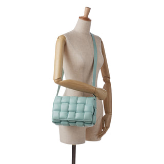 Nappa Intrecciato Padded Cassette Crossbody