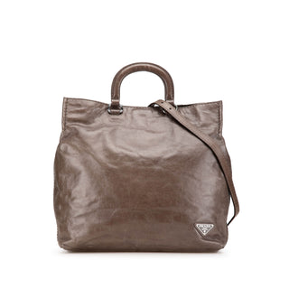 Vitello Shine Satchel