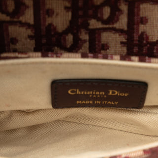Mini Oblique Canvas Saddle Bag