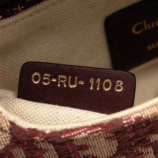 Mini Oblique Canvas Saddle Bag