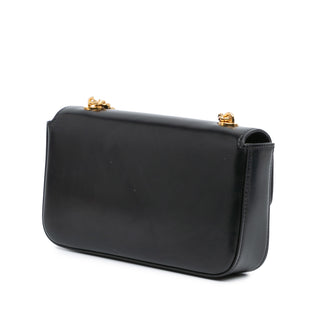 Shiny Calfskin Triomphe Claude Chain Shoulder Bag