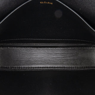 Shiny Calfskin Triomphe Claude Chain Shoulder Bag