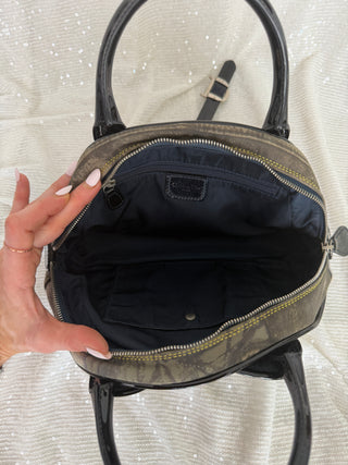 Dior Denim Saddle Bowler Bag