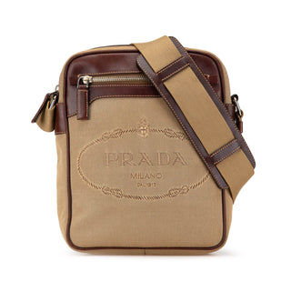 Canvas Canapa Logo Crossbody