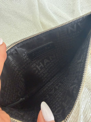 Vintage Chanel Crossword Pochette