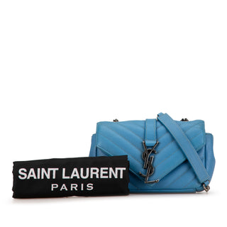 Baby Grained Calfskin Monogram Classic Chain Bag