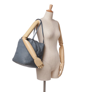 Nappa Intrecciato Cube Shoulder Bag