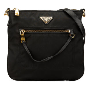 Tessuto Zip Top Crossbody