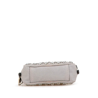 Mini Denim Studded Embellished Camera Crossbody