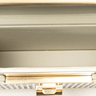 Crystal Embellished Canvas Daisey Crossbody