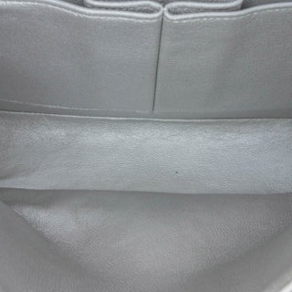 Medium Classic Perforated Lambskin Double Flap