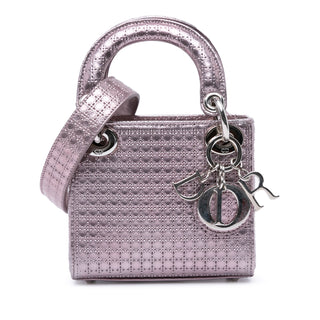 Micro Patent Microcannage Lady Dior