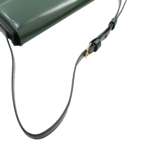 Shiny Calfskin Triomphe Claude Shoulder Bag