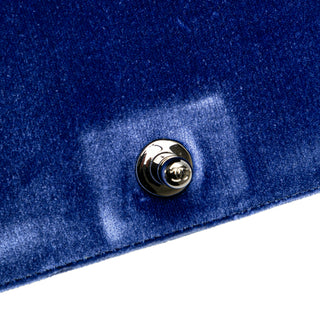 Medium Quilted Velvet Boy Flap