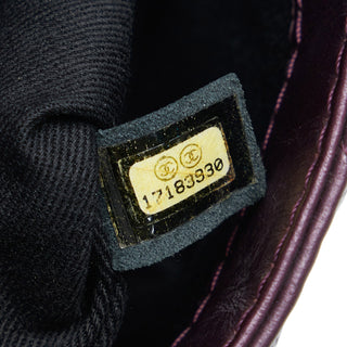 Glazed Matelasse Portobello Flap Bag