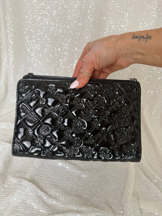 Chanel Patent Lucky Pochette Bag