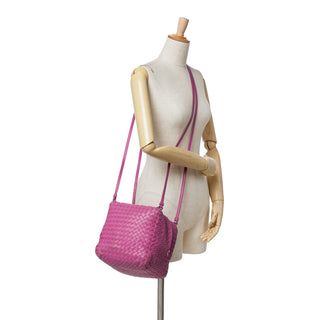 Nappa Intrecciato Cube Crossbody