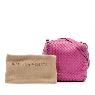 Nappa Intrecciato Cube Crossbody