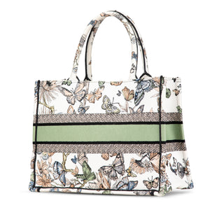 Medium Embroidered Toile de Jouy Mexico Book Tote