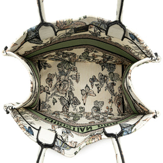 Medium Embroidered Toile de Jouy Mexico Book Tote