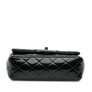 Mini Rectangular Classic Patent Single Flap