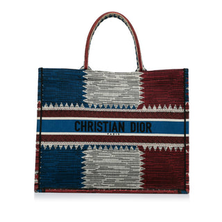 Large French Flag Book Tote