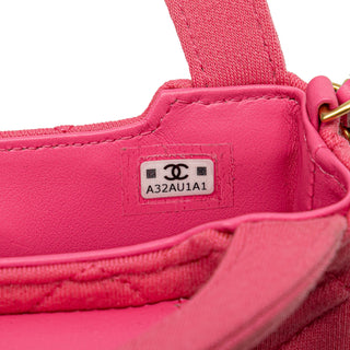 Mini Nano Jersey Kelly Shopper Bag