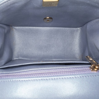 Mini Square Classic Lambskin Single Flap