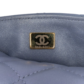 Mini Square Classic Lambskin Single Flap