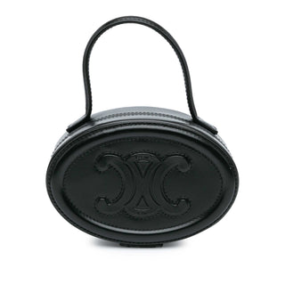 Calfskin Cuir Triomphe Oval Handbag