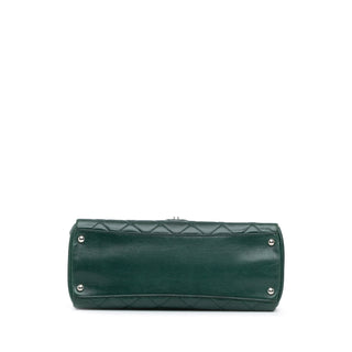Small Glazed Calfskin CC Delivery Tote